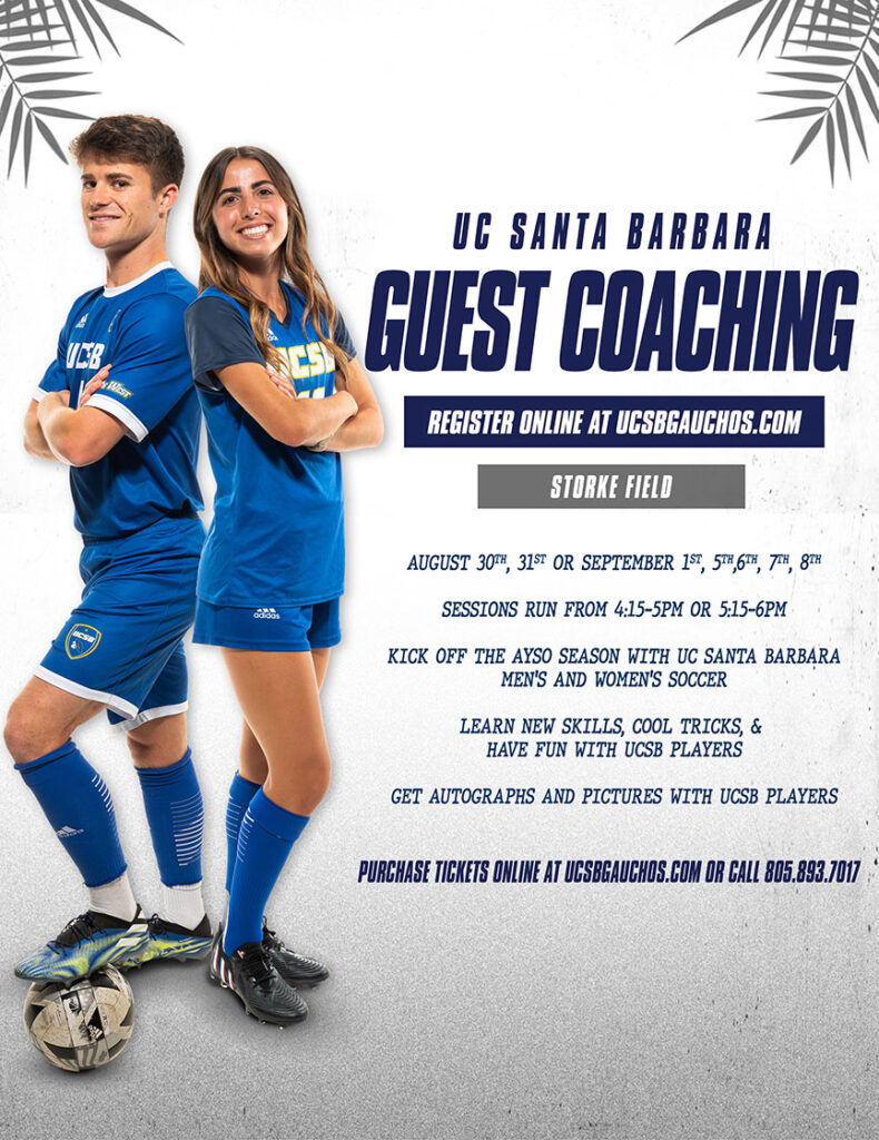 AYSO UCSB Guest Coaching