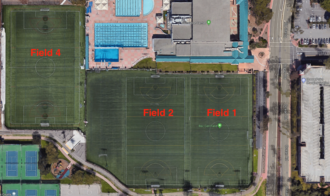 UCSB RecCenter Fields Santa Barbara AYSO